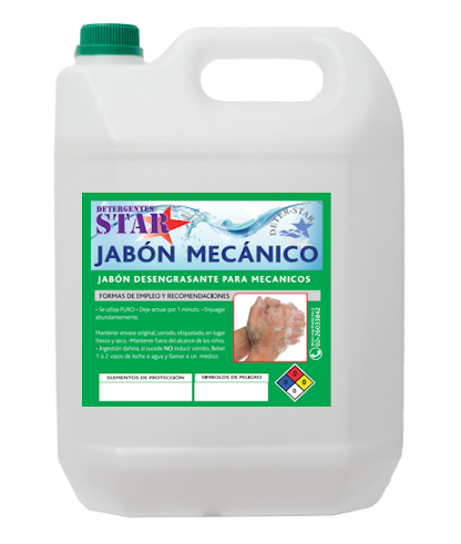jabón desengrasante para mećanicos llamado jabón mecánico