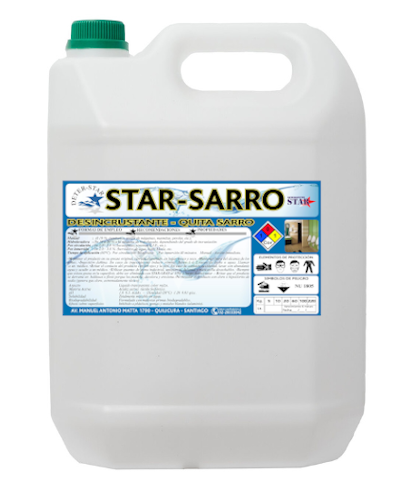 removedor de sarro llamado Star Sarro.